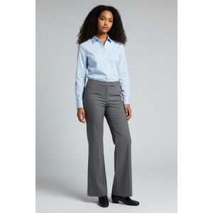 Goodclothes Womens Wide Leg‎ Dress Pants Gray Stretch Trousers Size 14